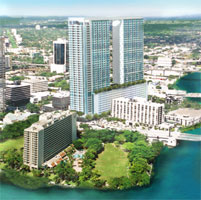 Image of 500 Brickell East that clicks to condo details page