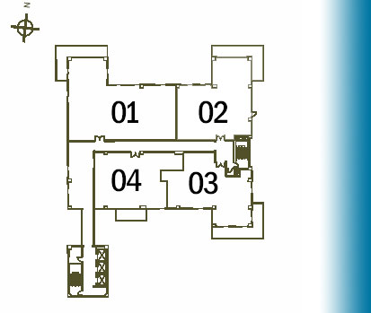 Floor map of Aqua Allison Island - Chatham Building