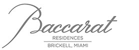 Logo of Baccarat Residences Miami