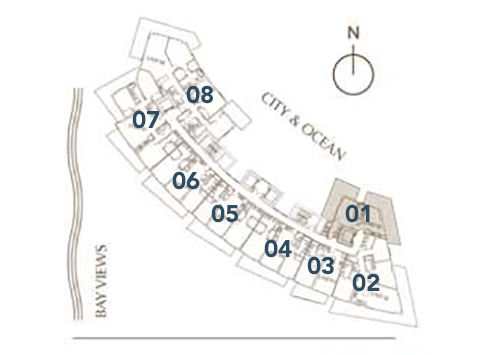Floor map of Eden House