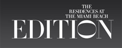 Logo of Edition Miami Beach Residences