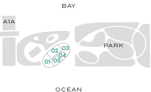 Floor map of Five Park