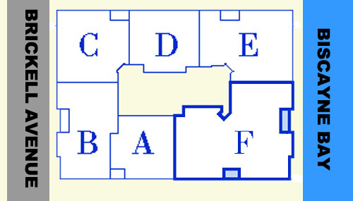 Floor map of Four Seasons Residences