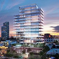 Image of Glass Miami Beach that clicks to condo details page