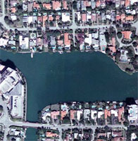 Aerial photo of Central Miami Beach