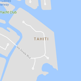 Aerial photo of Tahiti Beach