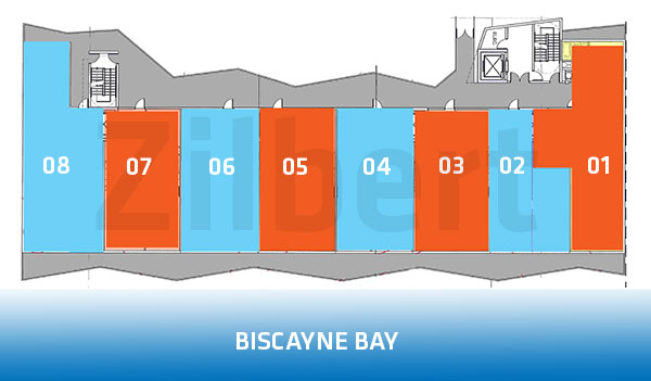 Floor map of ICON Bay
