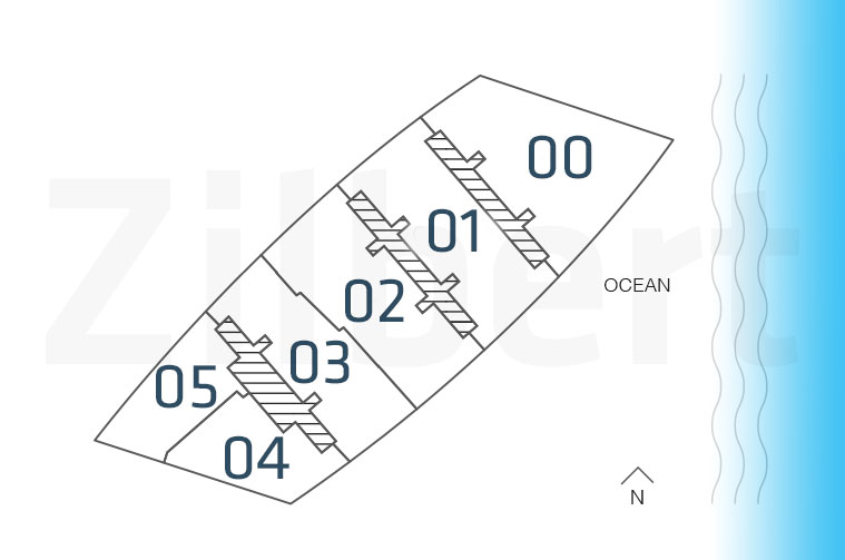 Floor map of Residences by Armani/Casa